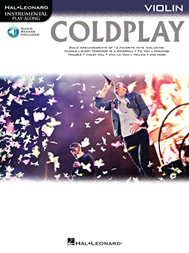 Instrumental Play-Along: Coldplay (Violin): Play-Along, CD für Violine (Hal Leonard Instrumental Play-along): Play Along Violine von Hal Leonard Europe